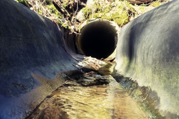 Drainage Swale Installation in Great Falls