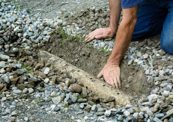 French Ditch Installation in Great Falls